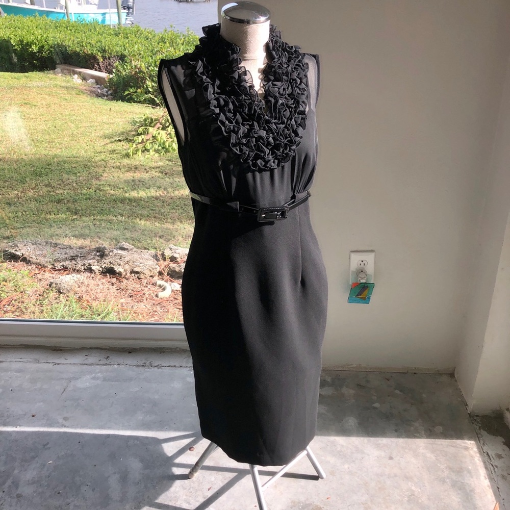 Calvin Klein Dress size 6 NWT lined, knee length